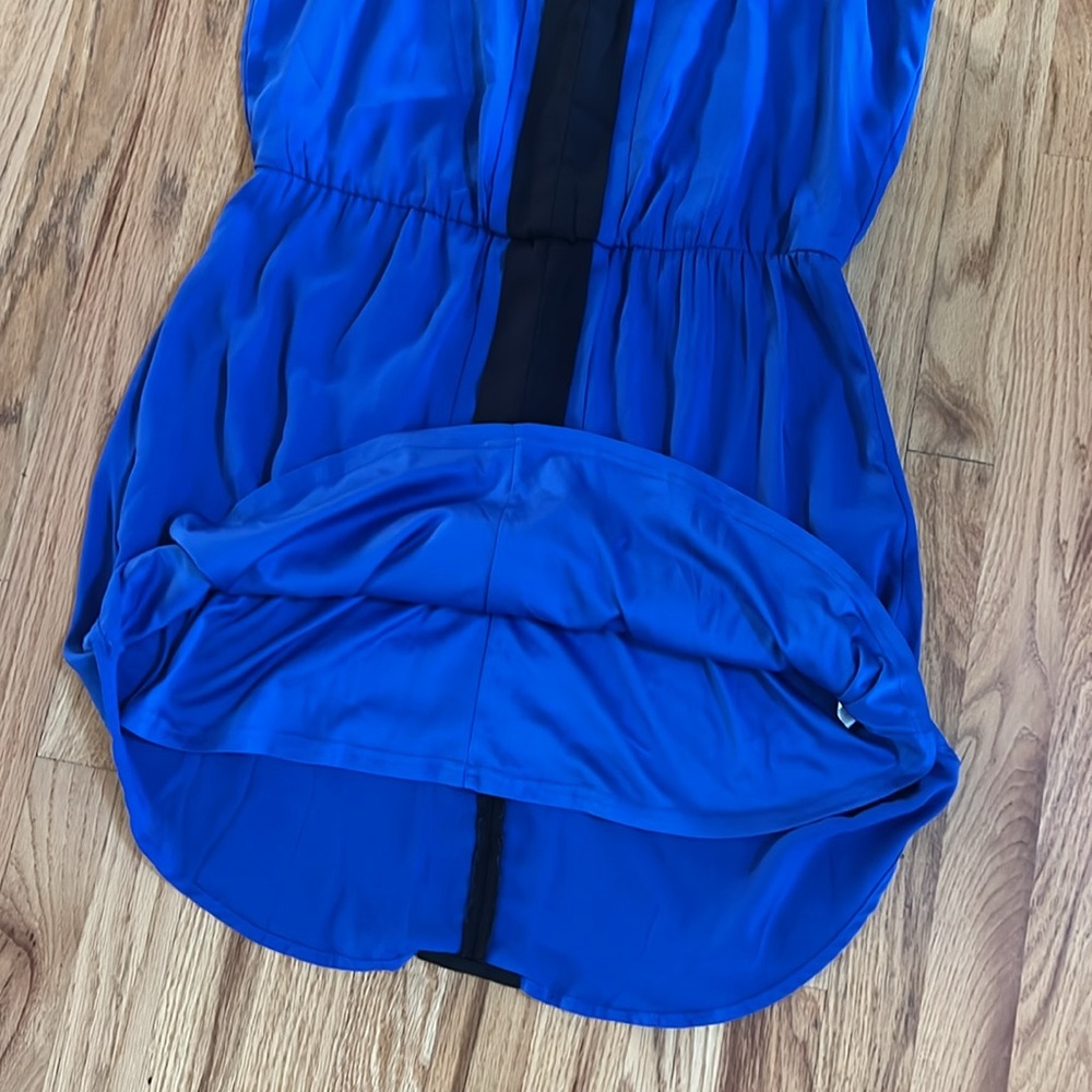 DANIEL RAINN Lined Royal Blue Dress, Size Large - Picture 6 of 12